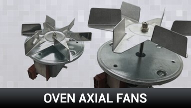 Oven axial fans 